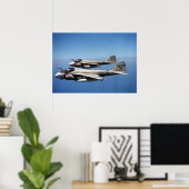 EA-6B-stuwstoffen Poster (Thuiskantoor)