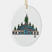 EA Kerstkapelversiering Keramisch Ornament (Rechts)