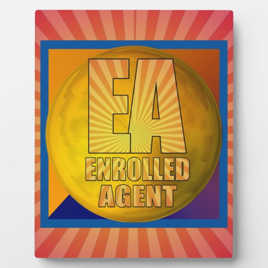 EA LOGO-INGEVOERDE AGENT FOTOPLAAT (Voorkant)