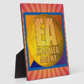 EA LOGO-INGEVOERDE AGENT FOTOPLAAT (Zijkant)