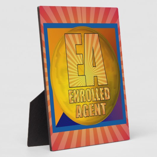 EA LOGO-INGEVOERDE AGENT FOTOPLAAT (Zijkant)