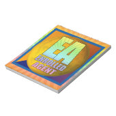 EA LOGO-INGEVOERDE AGENT NOTITIEBLOK (Gedraaid)