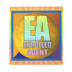 EA LOGO-INGEVOERDE AGENT NOTITIEBLOK