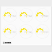 EA LOGO RONDE STICKER (Vel)