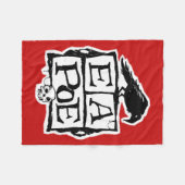EA Poe Boxes Fleece Blanket Deken (Voorkant (Horizontaal))