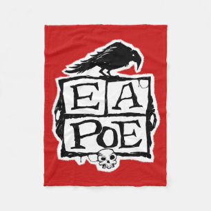 EA Poe Boxes Fleece Blanket Deken