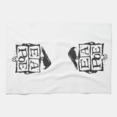 EA Poe Boxes Kitchen Towel Theedoek (Horizontaal)