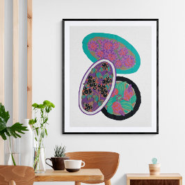 EA Séguy botanische poster voor bloemdruk