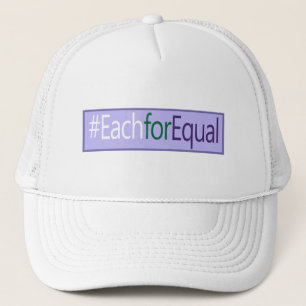 EachforEqual Hashtag Internationale Vrouwendag Trucker Pet
