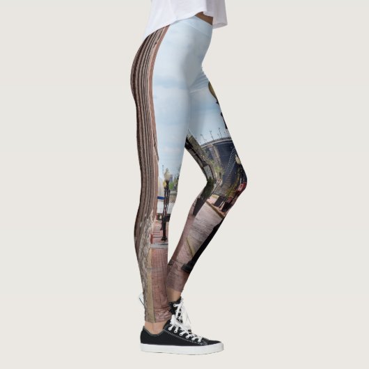 Eads Bridge langs Lucas Ave Leggings (Rechts)