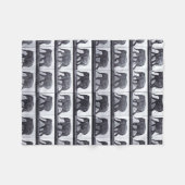 EADWEARD MUYBRIDGE : Couverture laineuse de marche (Devant (Horizontal))