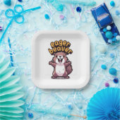 Eager Beaver Papieren Bordje (Feest)