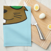 Eager Beaver Theedoek (Quarter Fold)