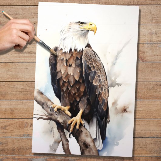 Eagle 1 Decoupage papier
