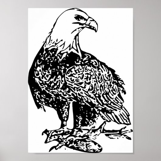 Eagle 2 Print, Value Poster Paper (Matte) (Devant)