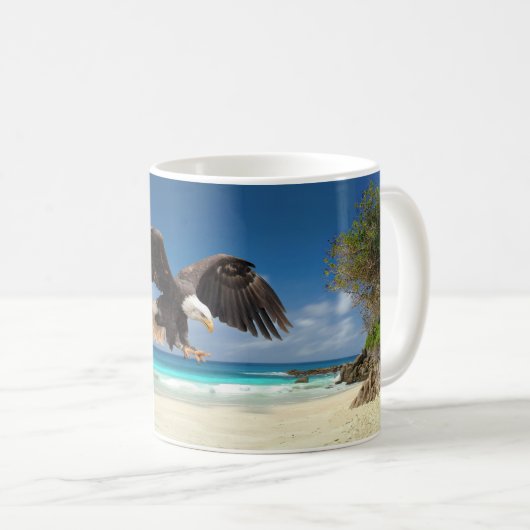 Eagle a débarqué la tasse (Devant droit)