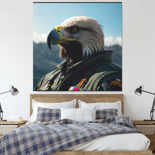 EAGLE AIR COMMANDER ART PRINT NR. 1 (Insitu (Slaapkamer))