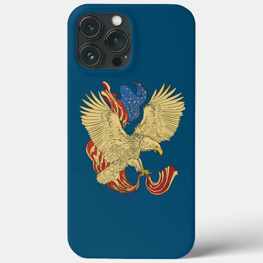 Eagle American Flag Case-Mate iPhone Case (Achterkant)