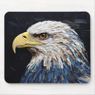 Eagle Animal Bird Art Decor Verf Mozaïek Muismat