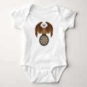 Eagle at Darts with Dartboard Romper (Voorkant)