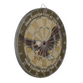 Eagle Attacking Dart Board Dartbord (Voorkant Links)