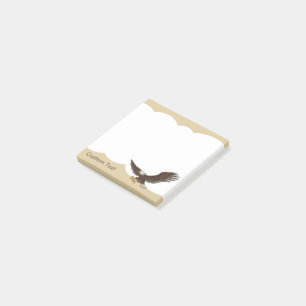 Eagle Attacking Post-it® Notes