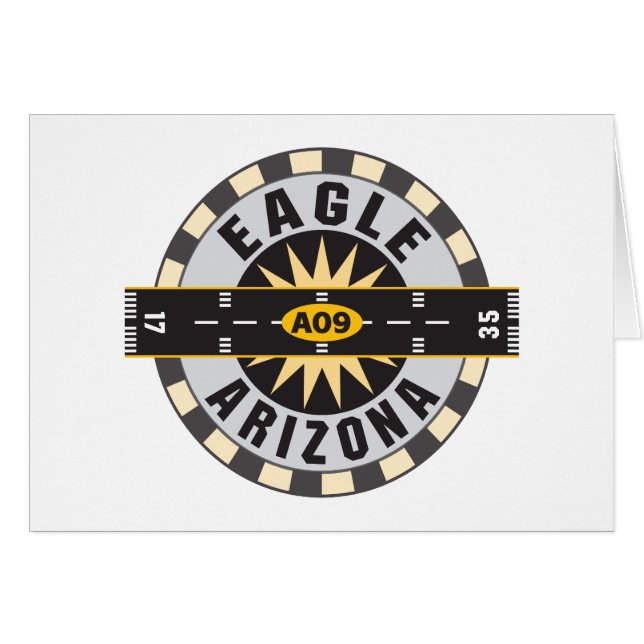 Eagle, AZ A09 Luchthaven (Voorkant Horizontaal)