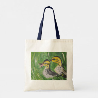 Eagle/Baby Mallards canvas tas