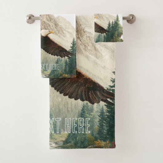 Eagle  bad handdoek (Insitu)