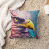 Eagle Bald Eagle Animal Discovery Adventure Natuur Kussen (Deken)