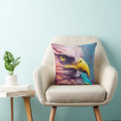 Eagle Bald Eagle Animal Discovery Adventure Natuur Kussen (Stoel)