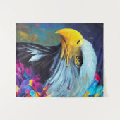 Eagle Bald Eagle Animal Discovery Adventure Natuur Wandkleed (Voorkant (horizontaal))