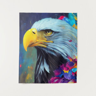 Eagle Bald Eagle Animal Discovery Adventure Natuur Wandkleed