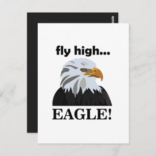 Eagle Bald Eagle Fly High Eagle Briefkaart