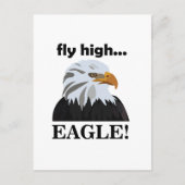 Eagle Bald Eagle Fly High Eagle Briefkaart (Voorkant)