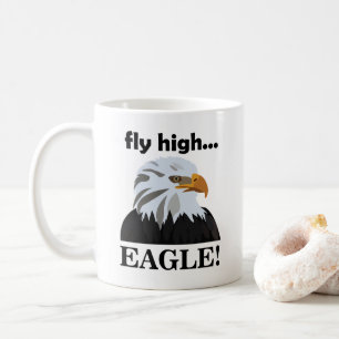 Eagle Bald Eagle Fly High Eagle Koffiemok