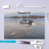  Eagle Bass Gevist Tissuepapier (Craft)