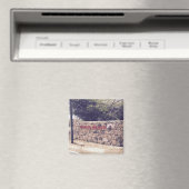 Eagle Beach - 2 inch Square Magnet Magneet (Insitu (Vaatwasser))