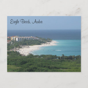 Eagle Beach, Aruba, sur Carte postale