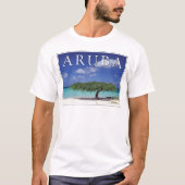 Eagle Beach | Caraïben, Aruba T-shirt (Voorkant)