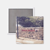 Eagle Beach - Magnet Carré de 2 pouces (Recto/Verso)