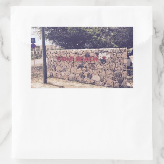 Eagle Beach - Stickers Rectangle, Glossy (Sac)