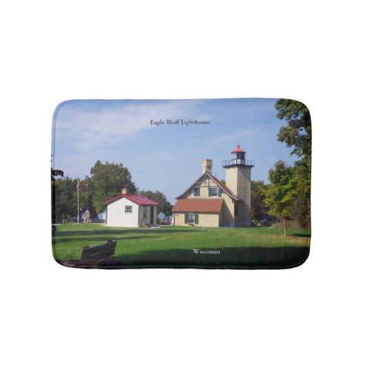Eagle Bluff Lighthouse 2025 bathmat Badmat (Voorkant)