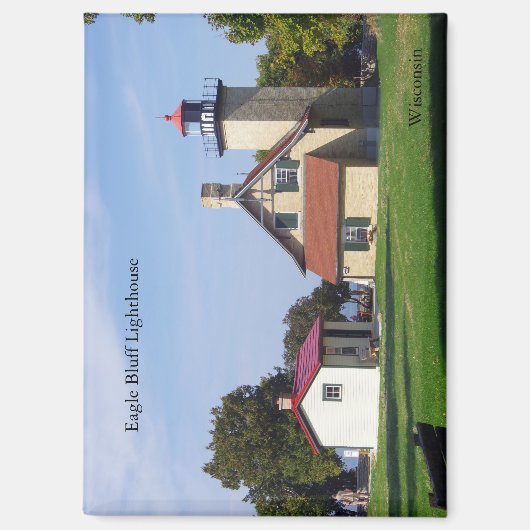 Eagle Bluff Lighthouse 2025 magneet (Voorkant)