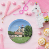 Eagle Bluff Lighthouse paper bord (Feest)