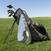 Eagle bluff vuurtoren golfhanddoek (Groen)
