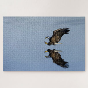 Eagle boven water legpuzzel