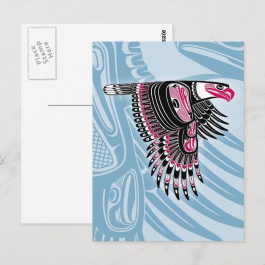 Eagle Briefkaart (Voorkant / Achterkant)
