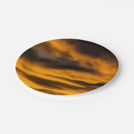 eagle burnout papieren bordje (Gekanteld)