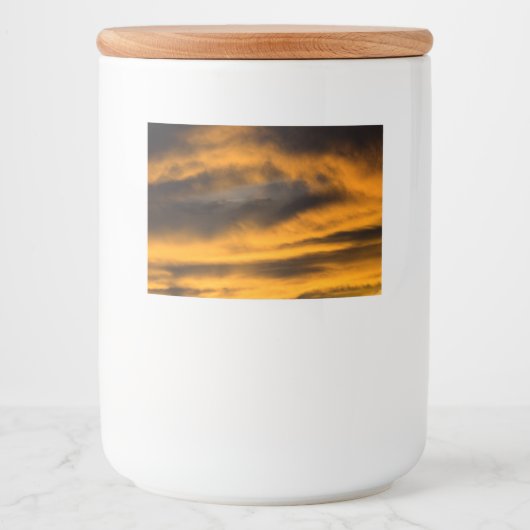 eagle burnout voedselcontainer etiket (Voorkant)